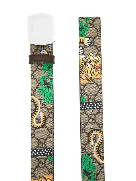 gucci bengal tiger supreme belt